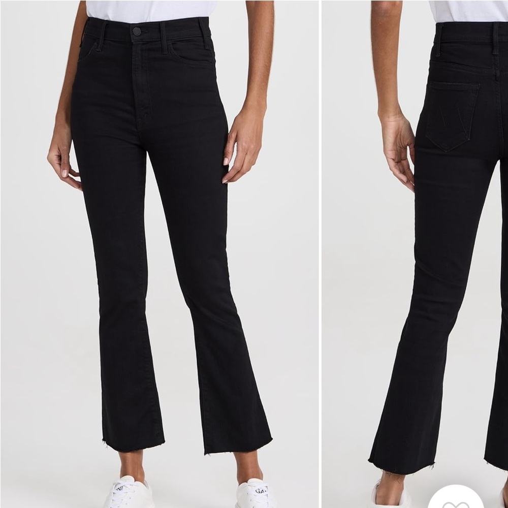 Mother Hustler Ankle Fray Jeans